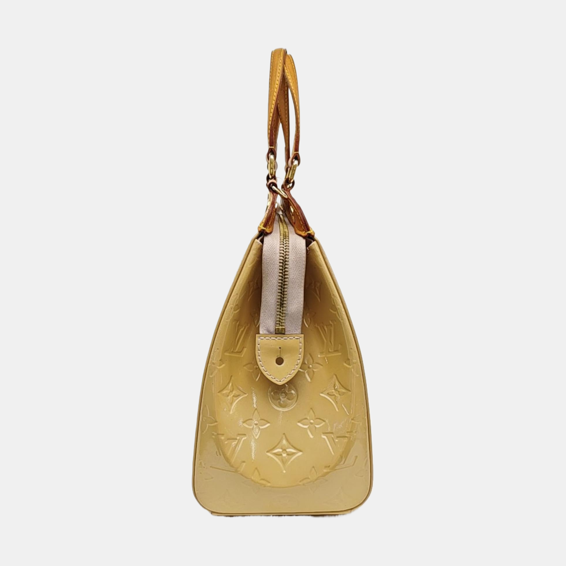 BREA Monogram Patent Leather Yellow