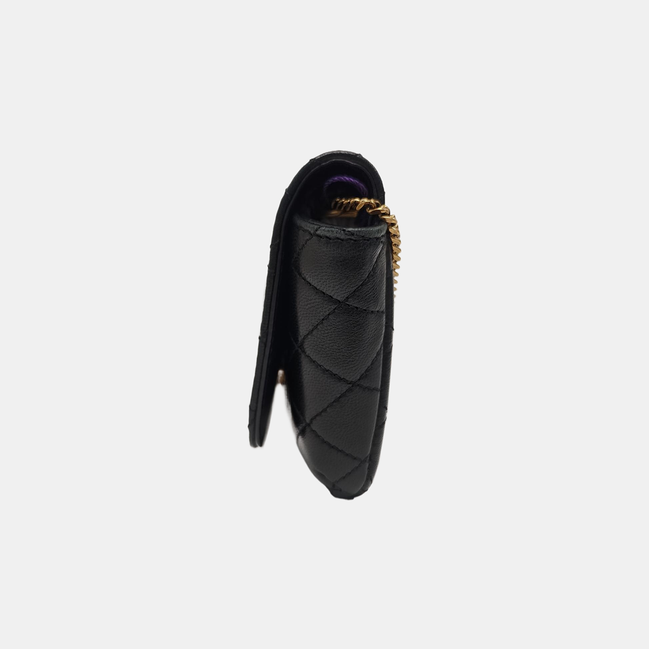 KATE SUPPLE Quilted Lambskin Black