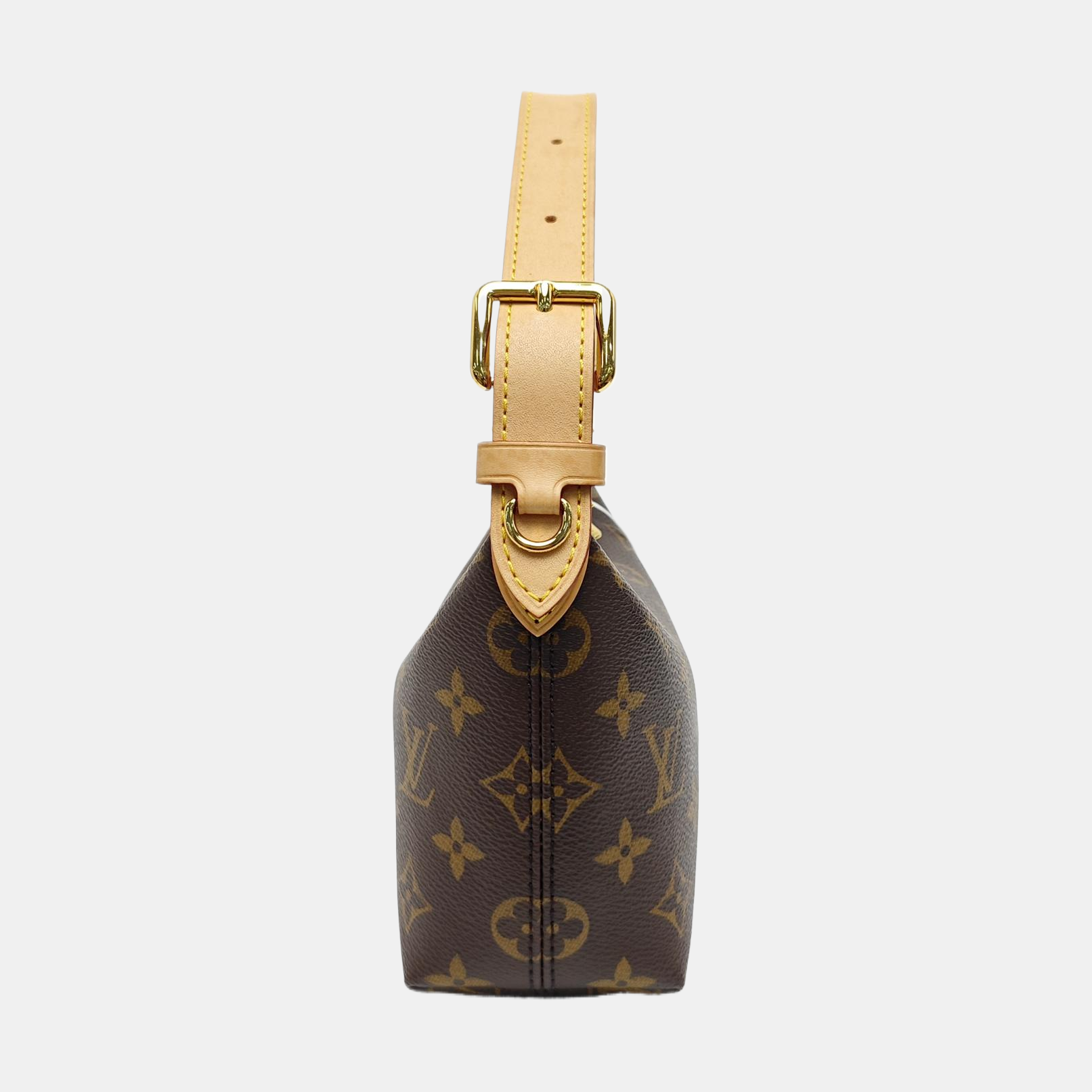 HILLS Monogram Coated Canvas Brown