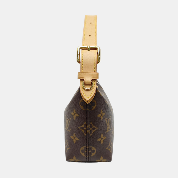 HILLS Monogram Coated Canvas Brown