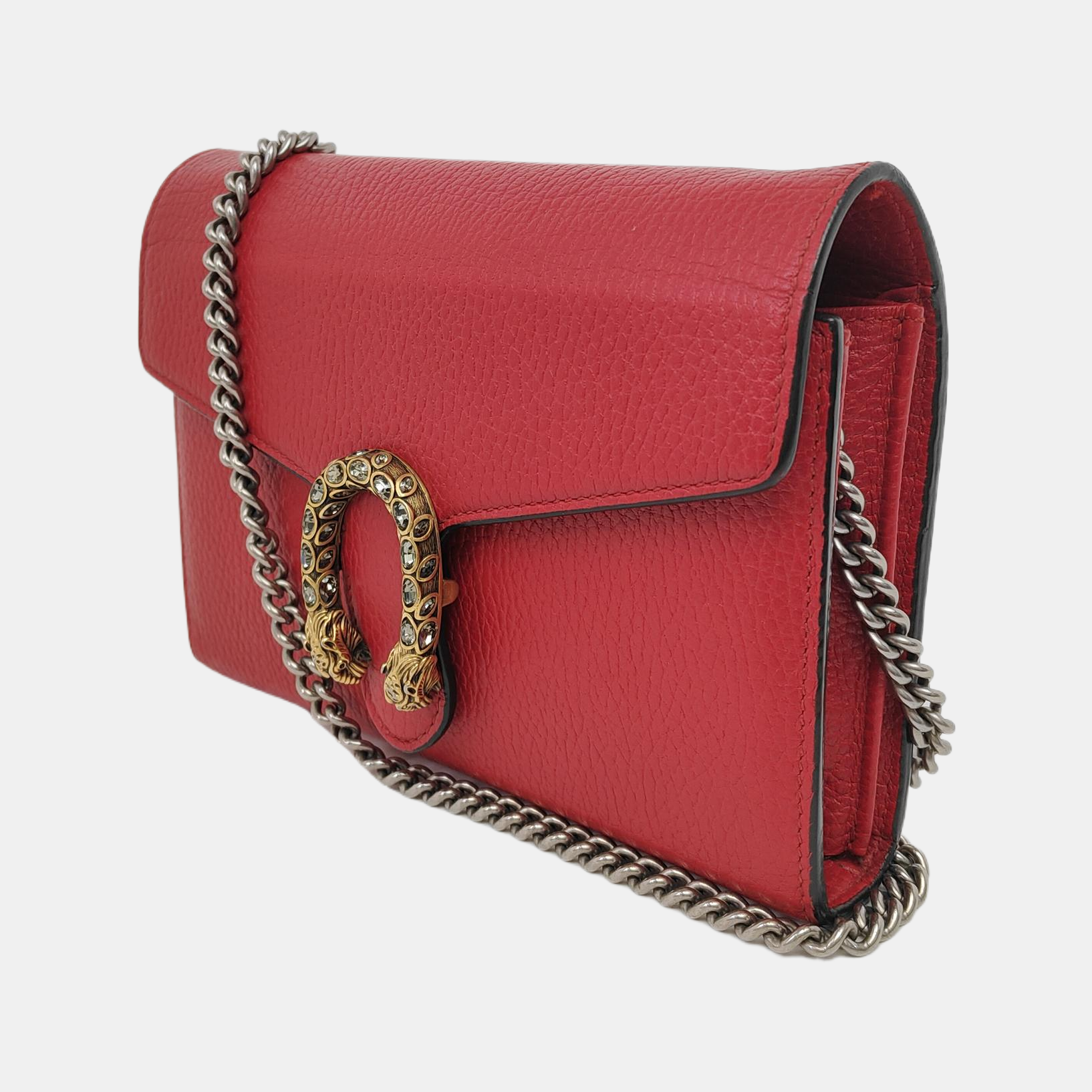 Authenticated pre-owned  Dionysus Mini Calfskin Red - Crossbody Bag at Looply