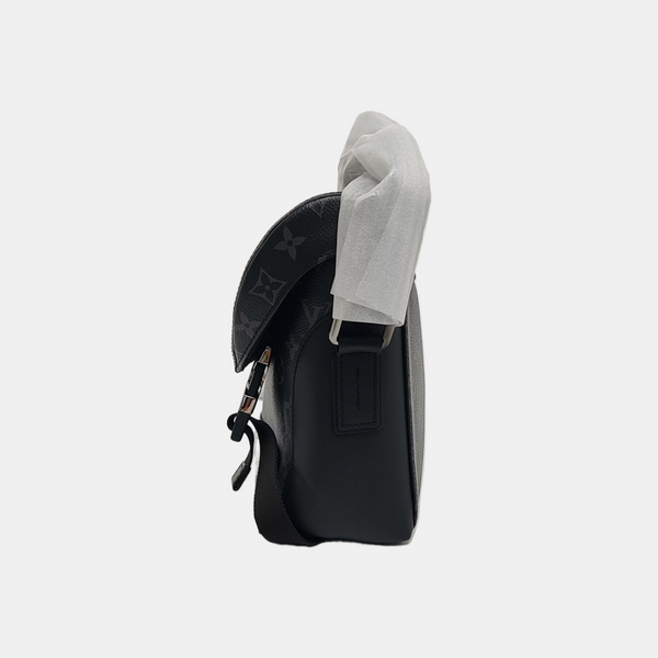 VOYAGER PM Monogram Coated Canvas Black