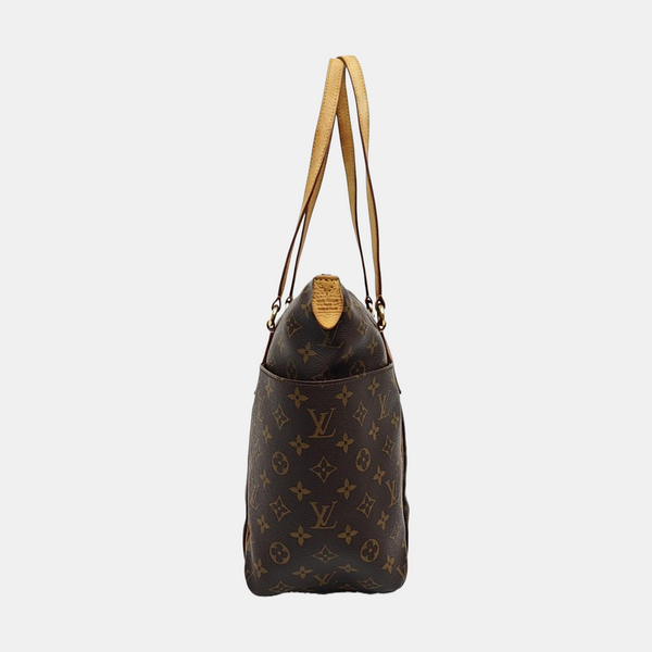 TOTALLY MM Monogram Coated Canvas Brown
