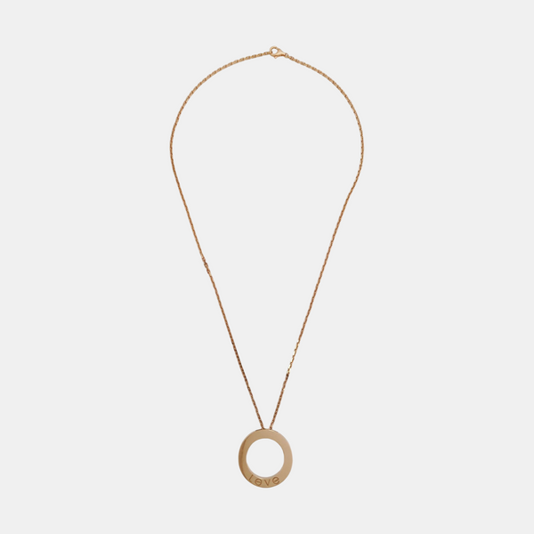 LOVE 18k Rose Gold Necklace