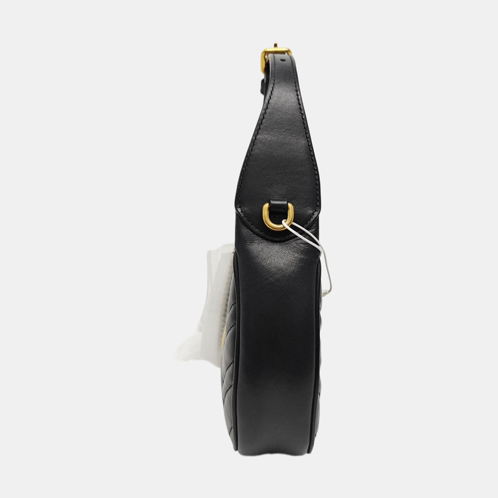 GG Marmont Mini Quilted Calfskin Black