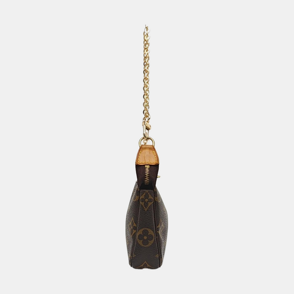 ACCESSOIRES MM Monogram Coated Canvas Brown