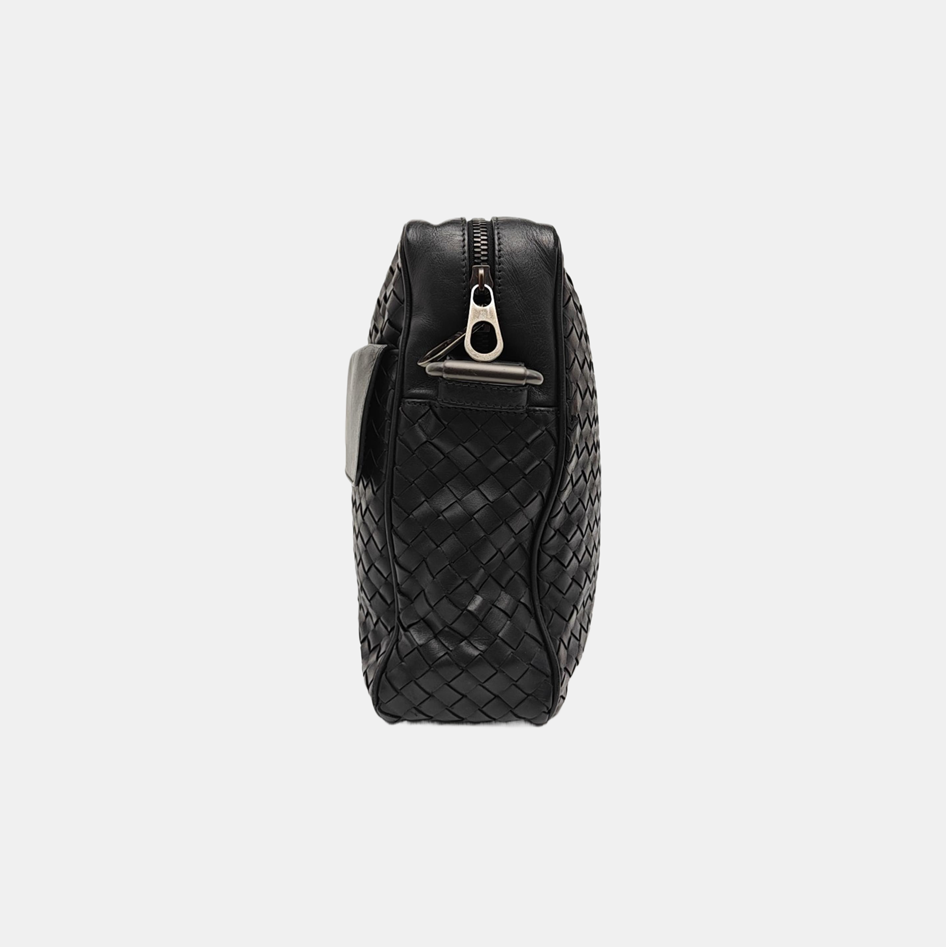 Calfskin Shoulder Bag Black