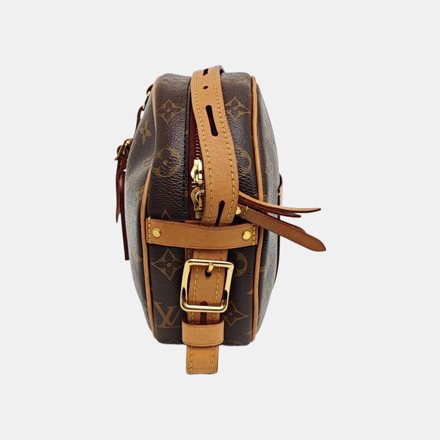 BOITE CHAPEAU MM Monogram Coated Canvas Brown