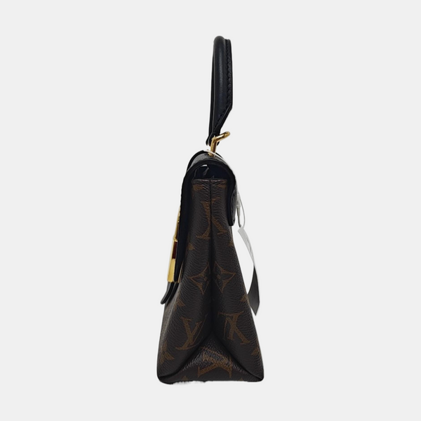 LOCKY BB Monogram Coated Canvas Brown