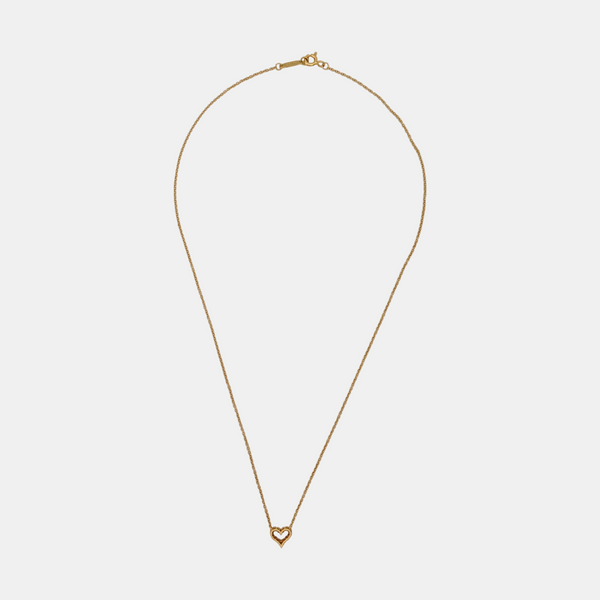 Tiffany Hearts 18k Rose Gold Necklace
