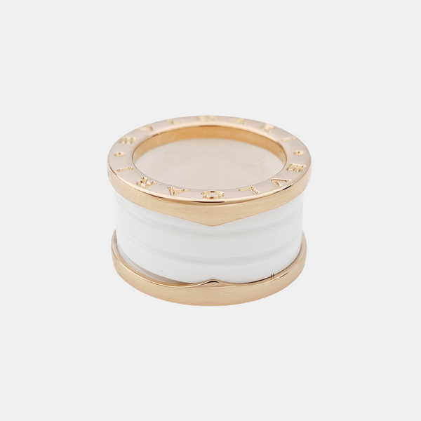 B.ZERO1 18k Rose Gold Ring EU 49