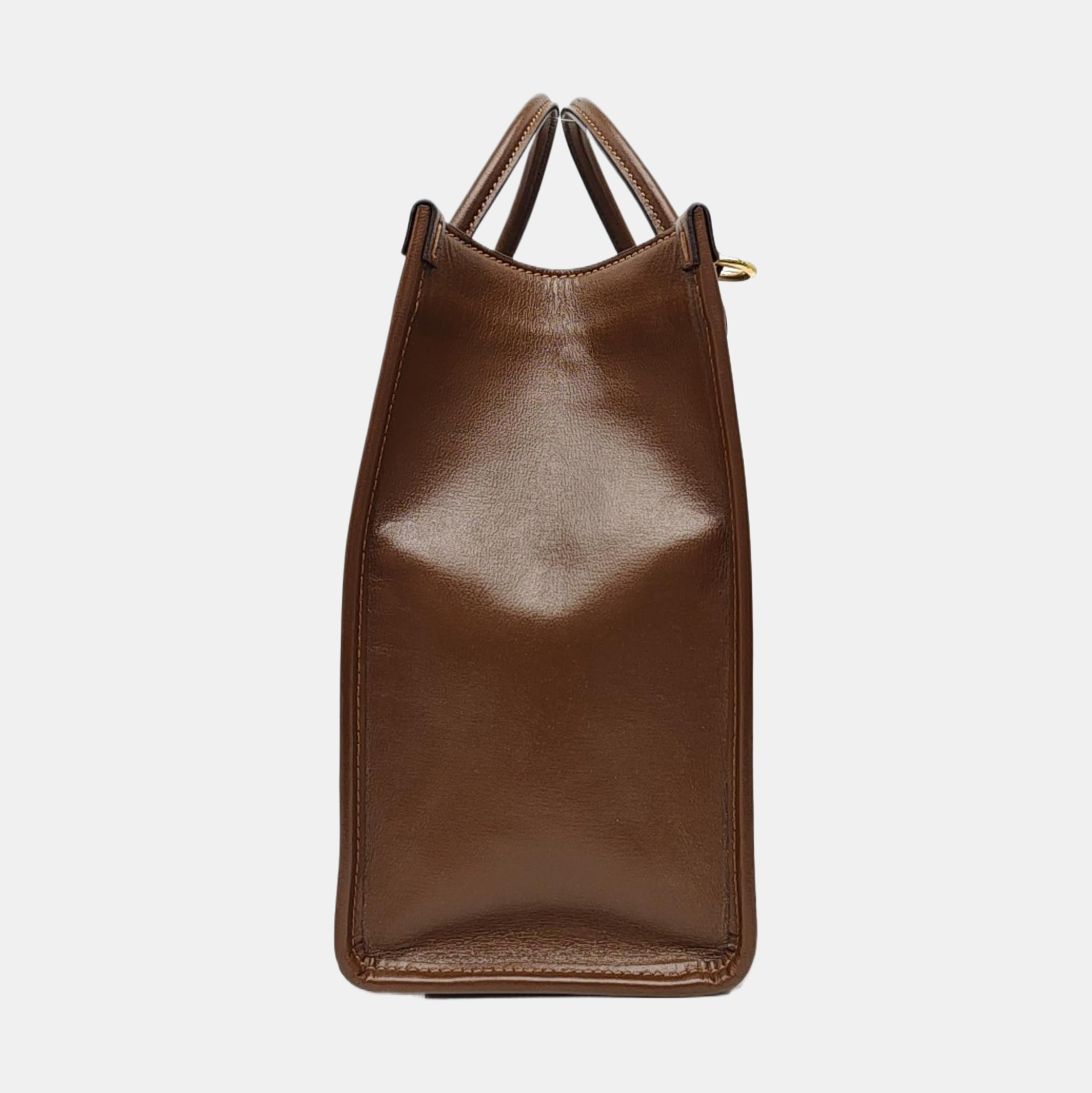 Retro Small Monogram Coated Canvas Brown