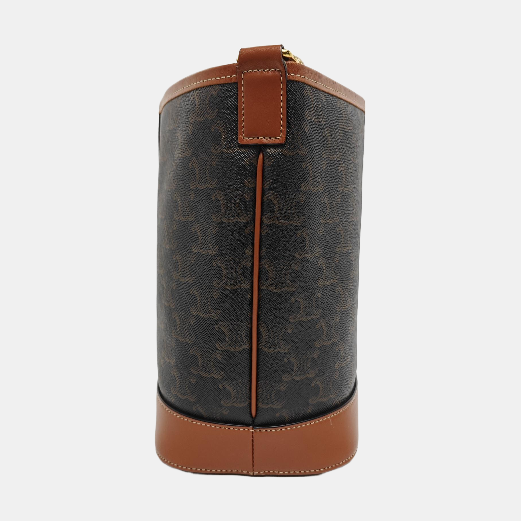TRIOMPHE CANVAS Small Coated Canvas Brown