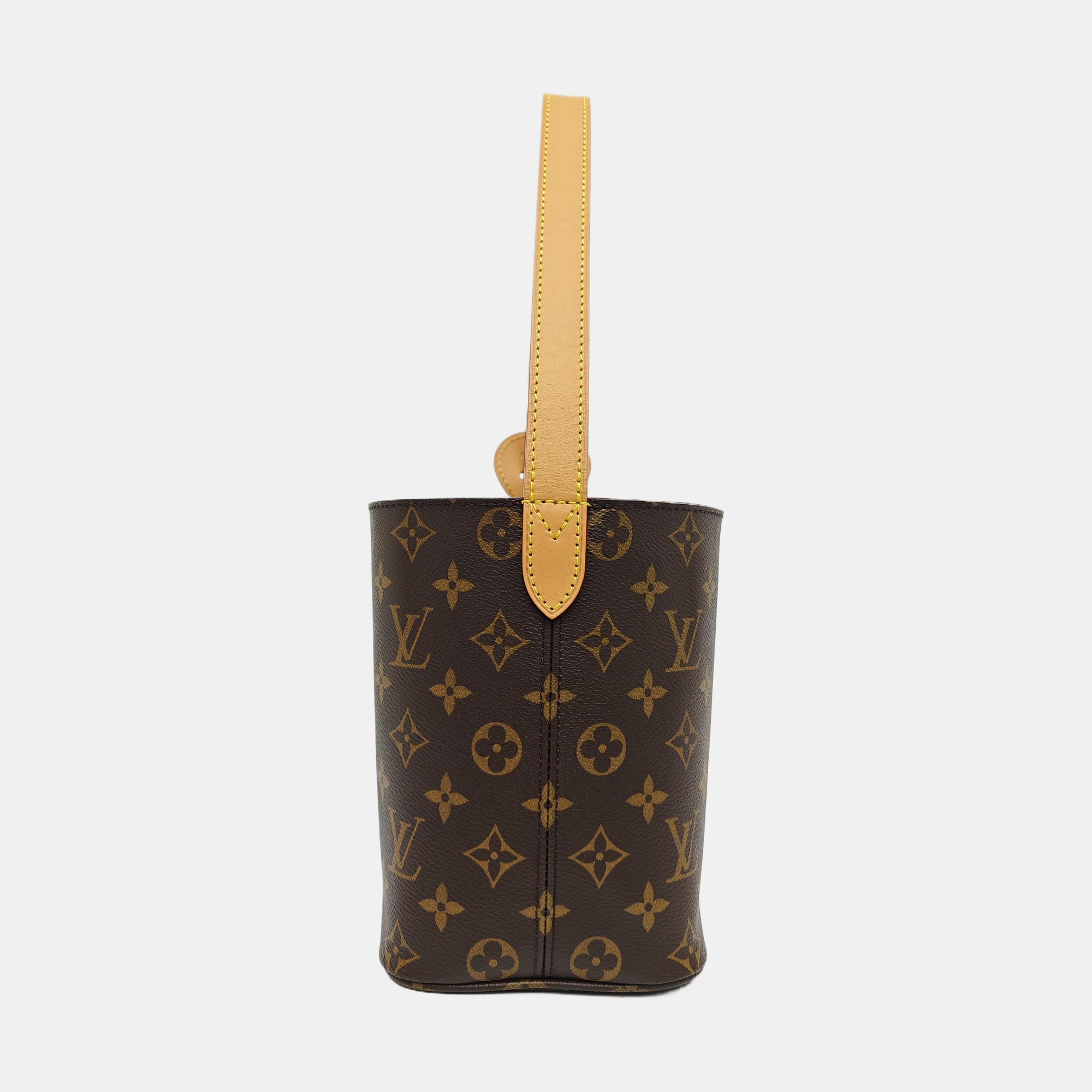 ALL IN Monogram Coated Canvas Brown