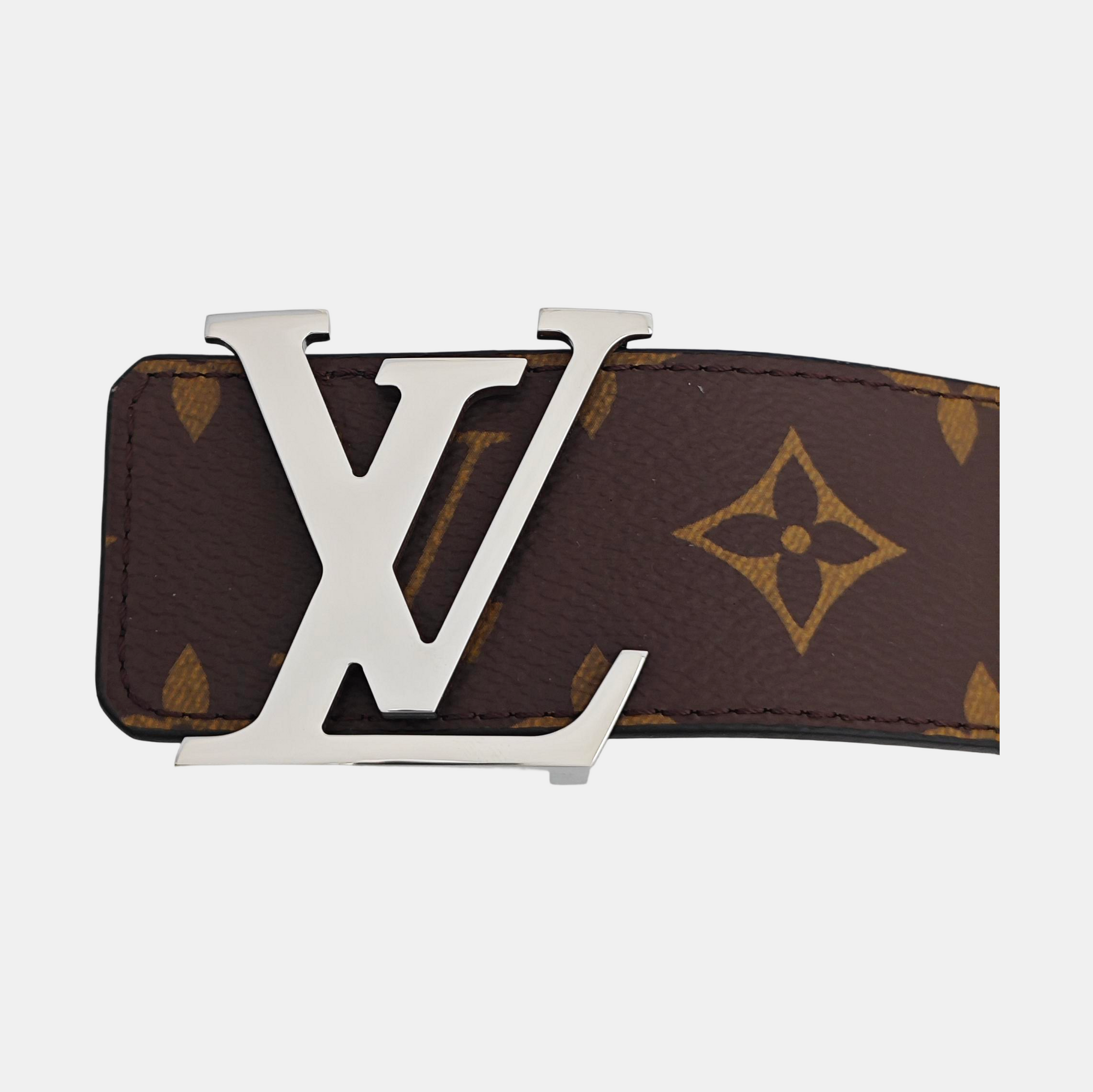 Coated Canvas Belt Brown
