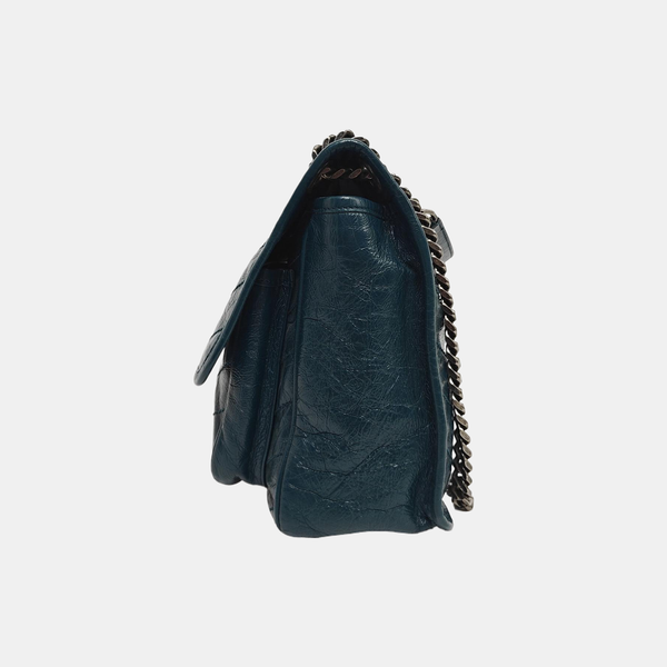 NIKI Medium Quilted Calfskin Green