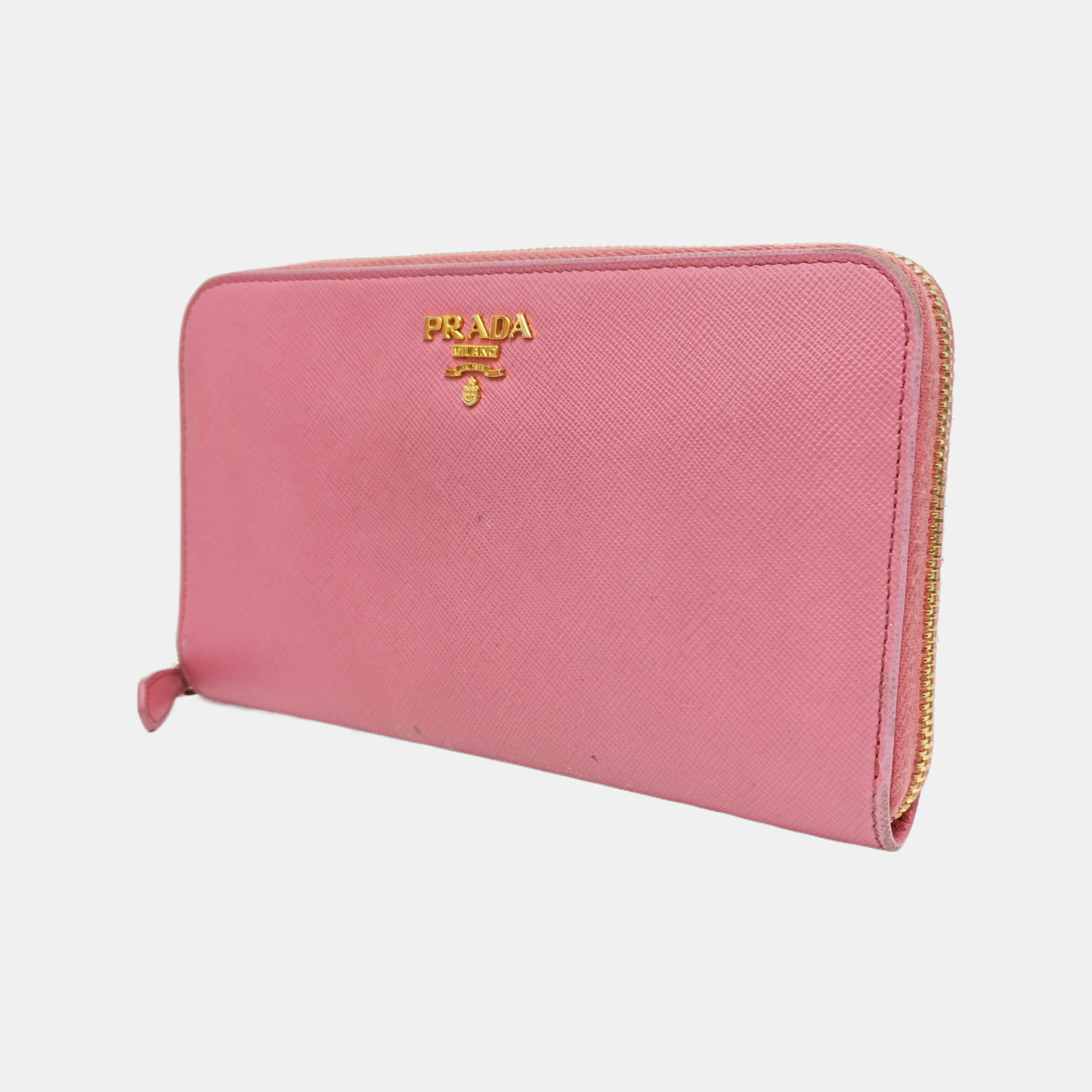Saffiano Calfskin Wallet Pink
