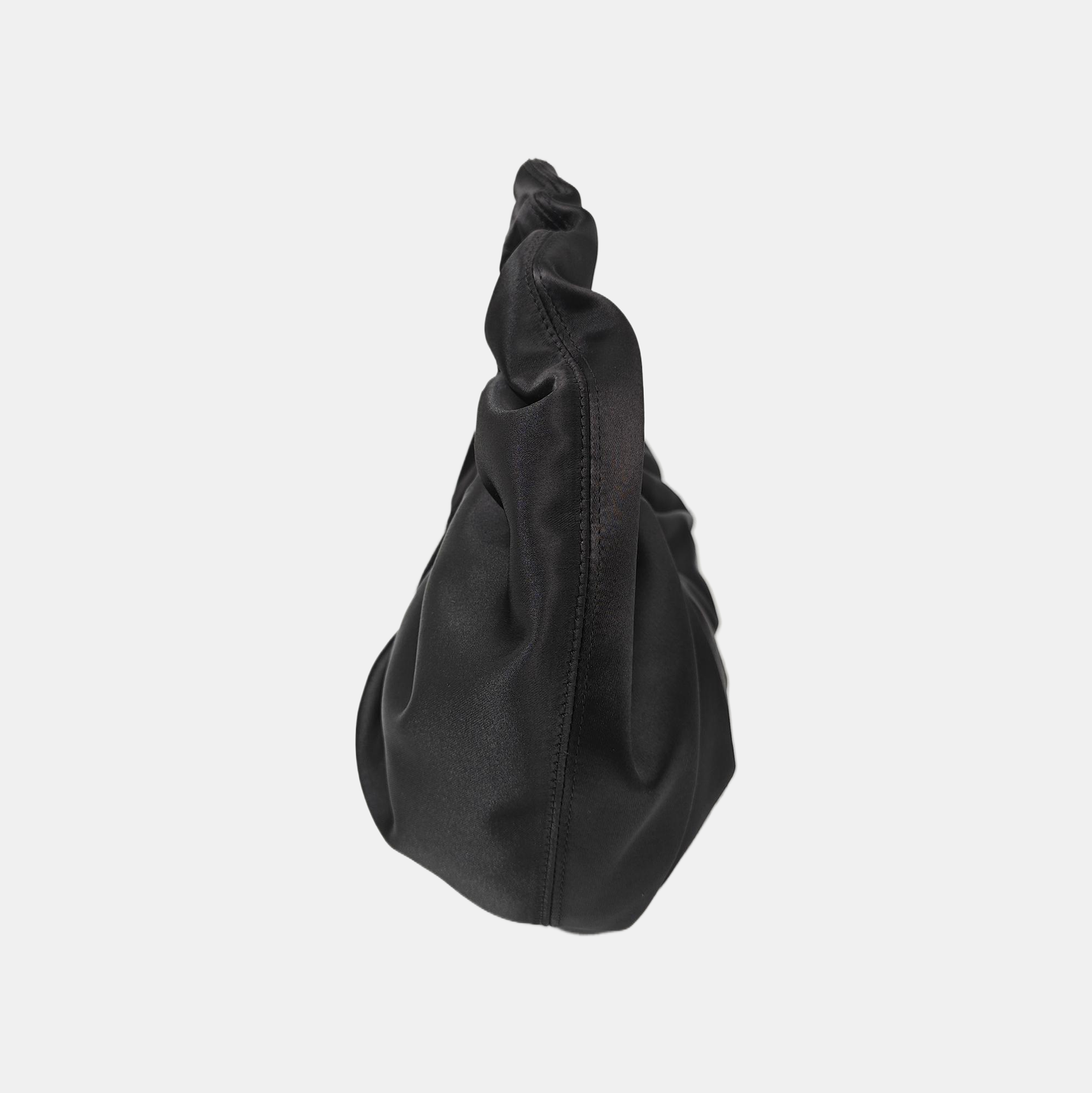 Fabric Top Handle Bag Small Black