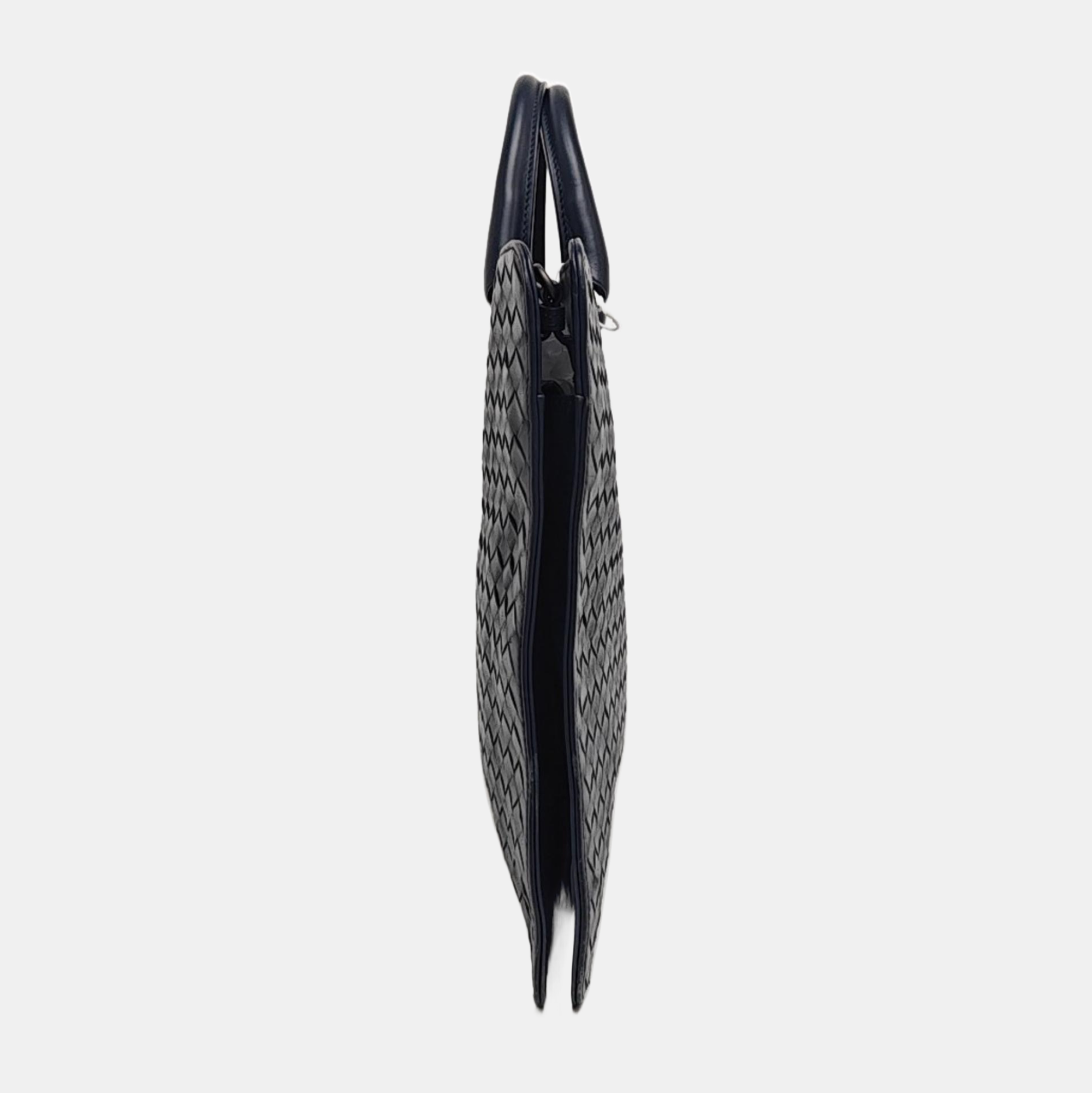 Calfskin Shoulder Bag Blue