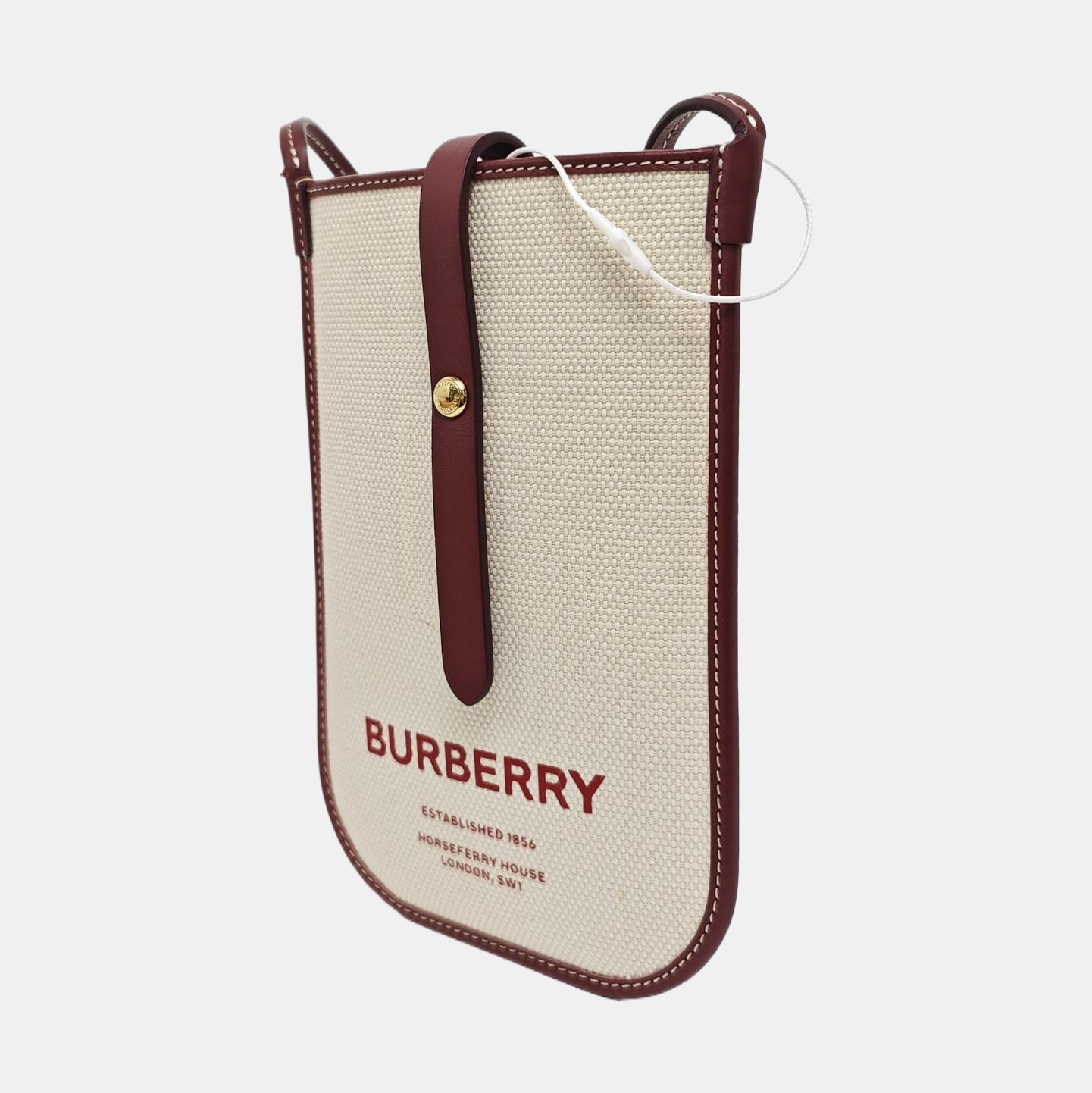 Canvas Crossbody Bag White