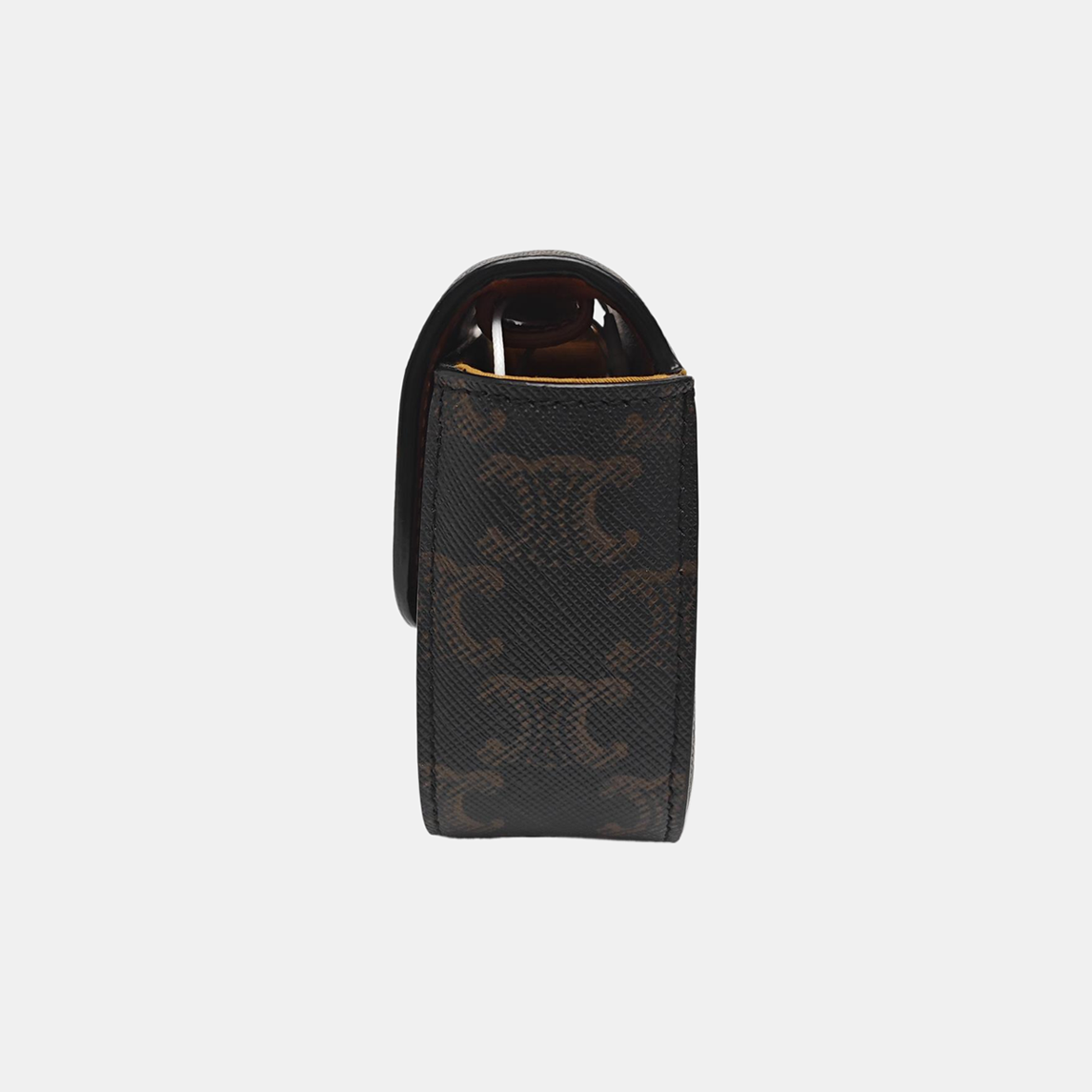TRIOMPHE Mini Coated Canvas Black
