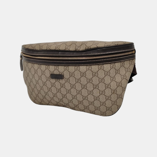 Monogram Coated Canvas Brown