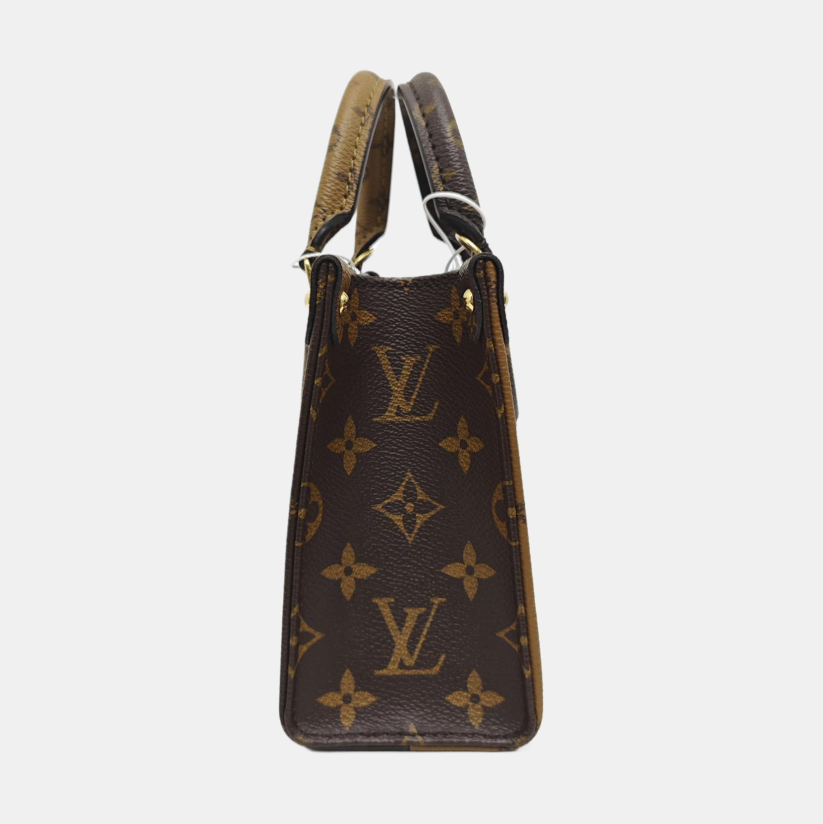 ONTHEGO BB Monogram Coated Canvas Brown
