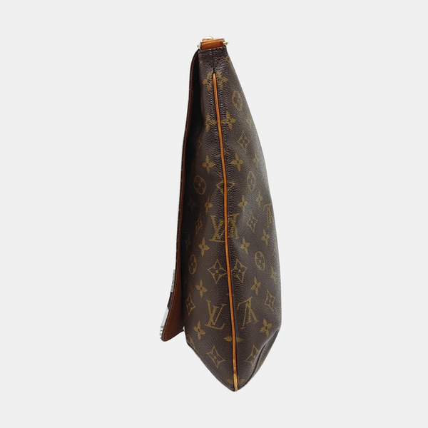 MUSETTE TANGO Lona Revestida con Monogram Marrón