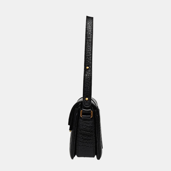 Sharp Calfskin Black