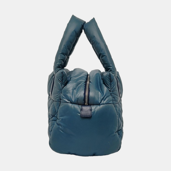 COCO COCOON Quilted Nylon Blue