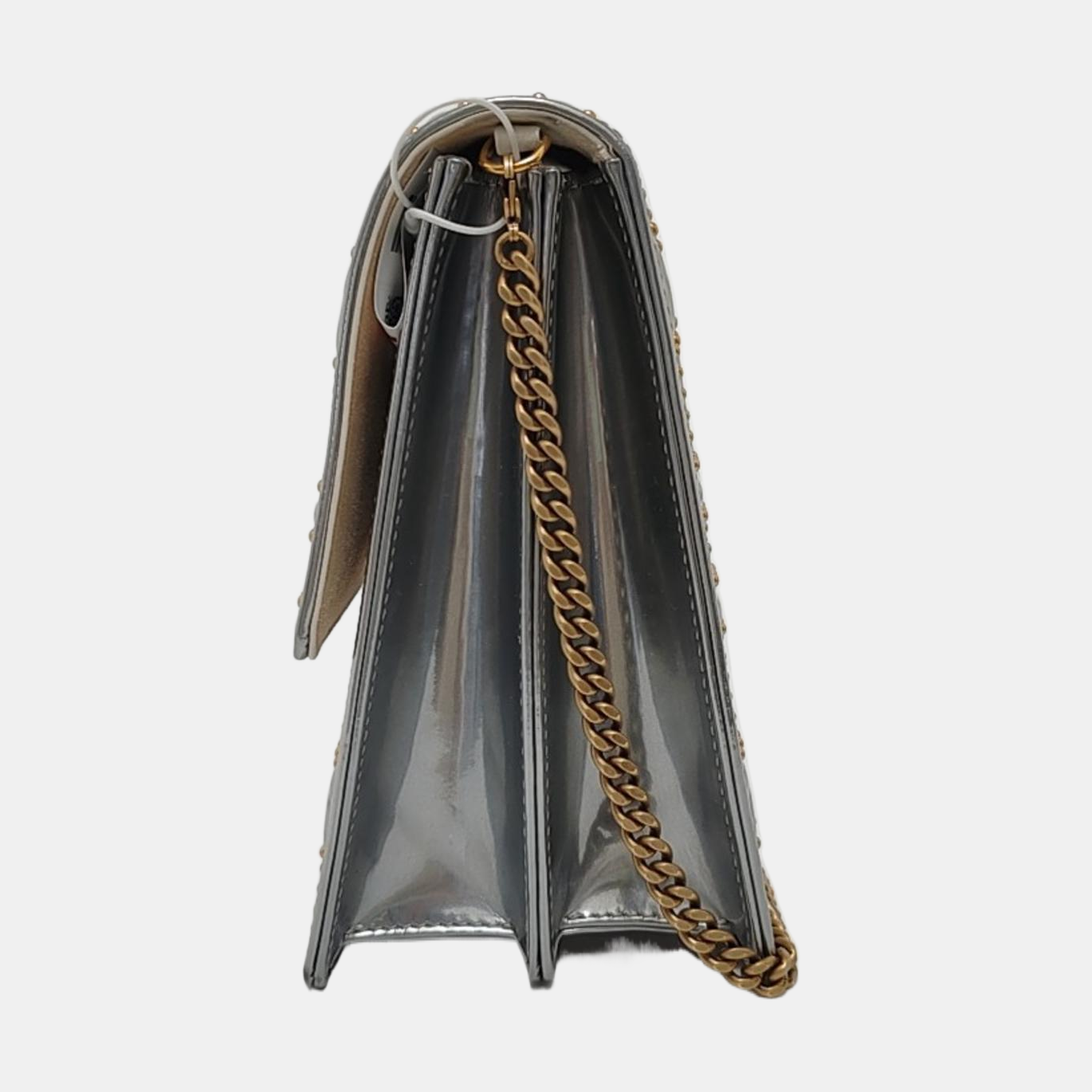 Authenticated pre-owned  Diorama Cannage Calfskin Silver - Crossbody Bag at Looply