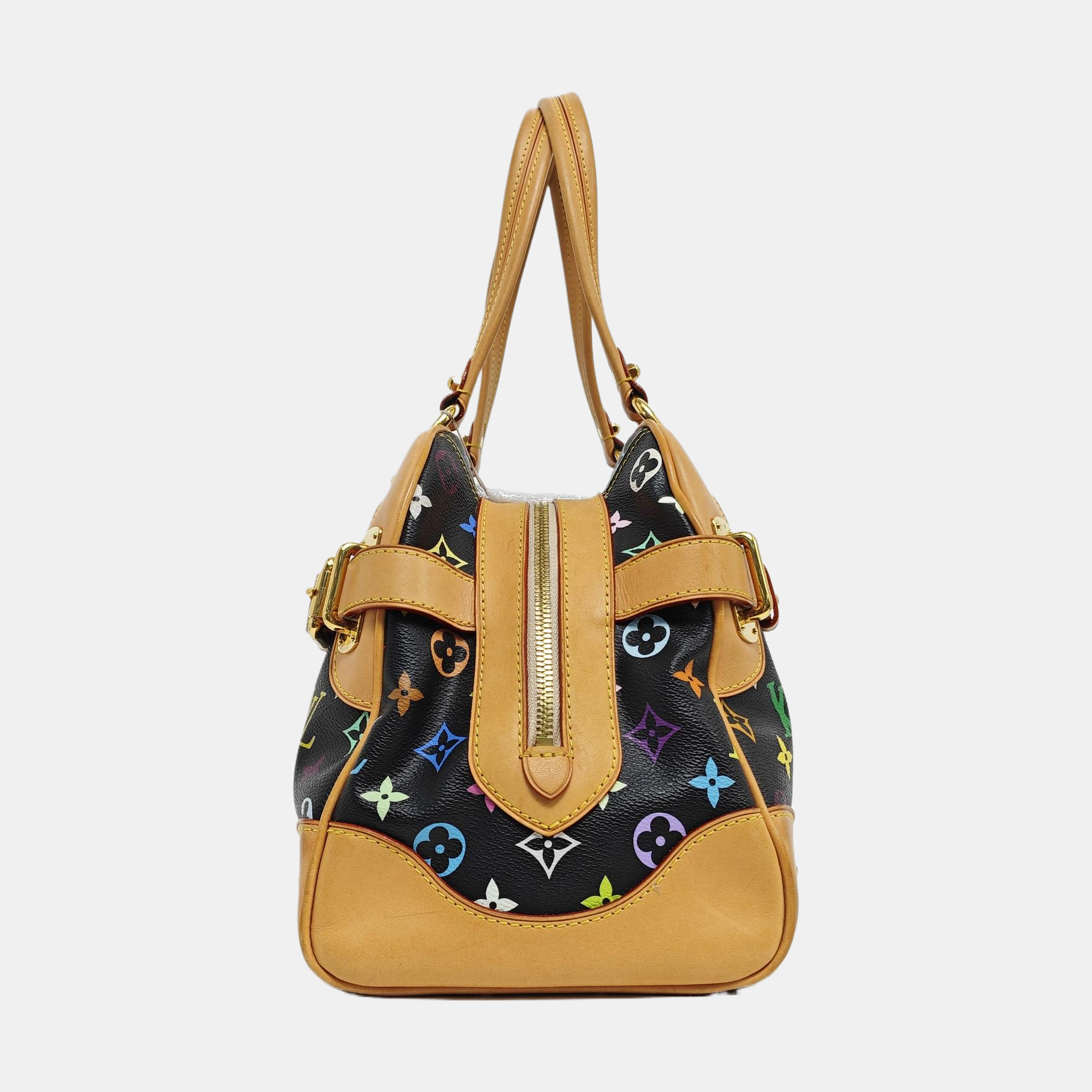 LV × TM CLAUDIA Monogram Coated Canvas Black