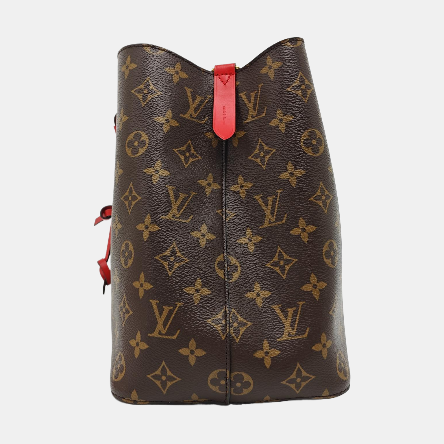 NÉONOÉ MM Monogram Coated Canvas Brown