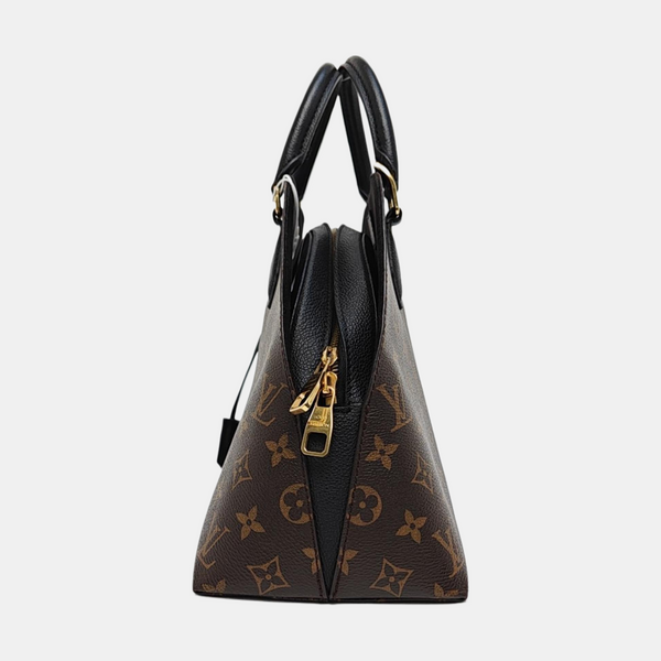 ALMA BNB MM Monogram Coated Canvas Brown