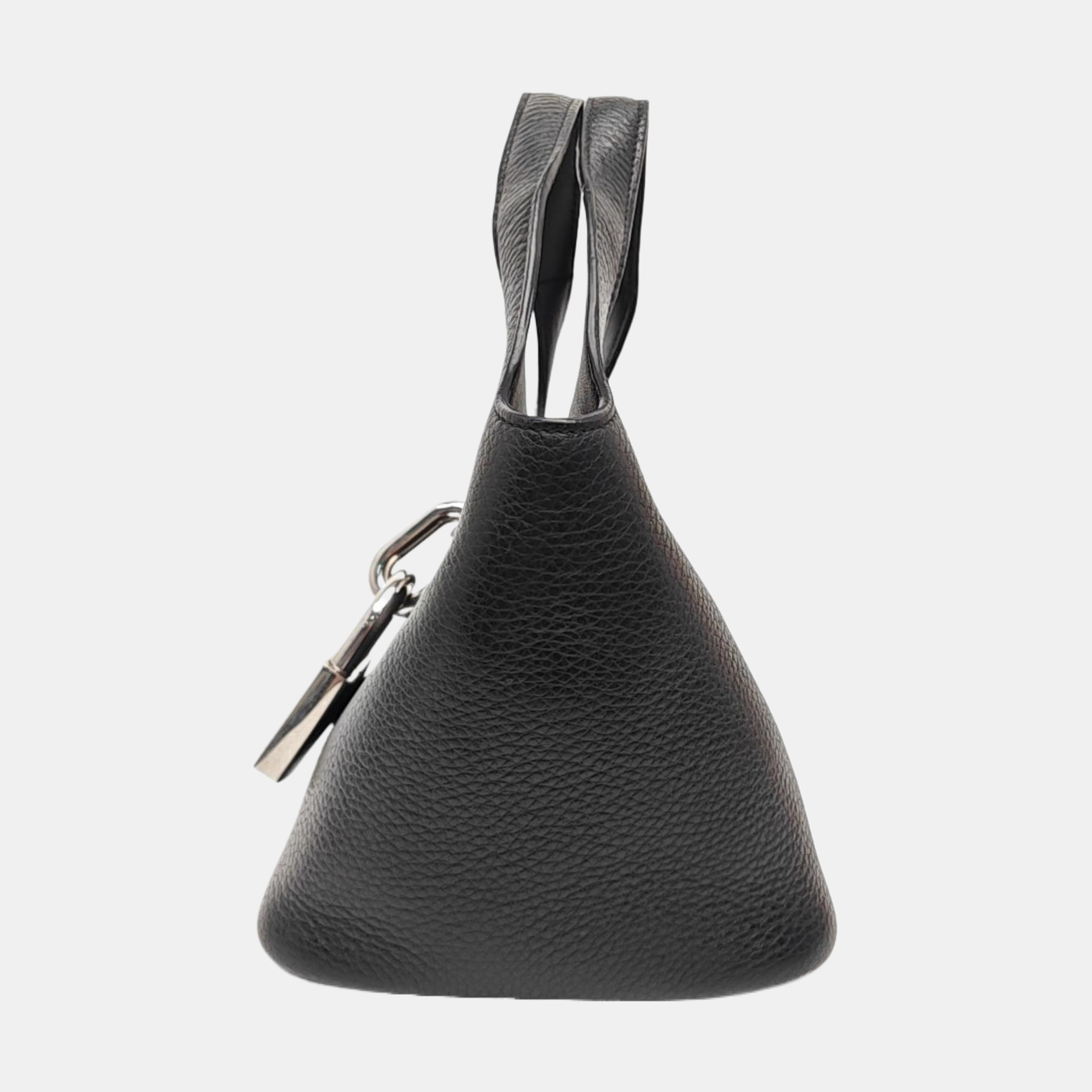 Calfskin Shoulder Bag Black
