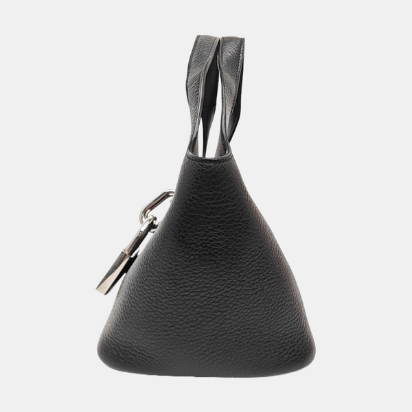 Calfskin Shoulder Bag Black