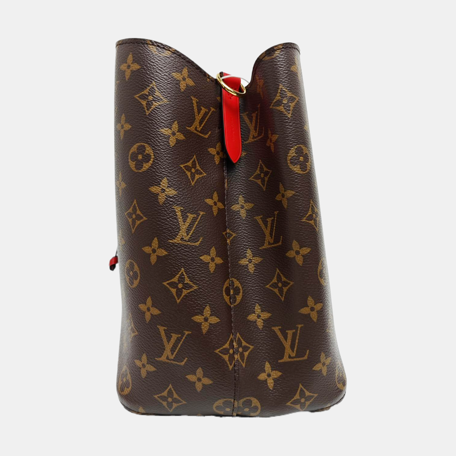NÉONOÉ MM Monogram Coated Canvas Brown
