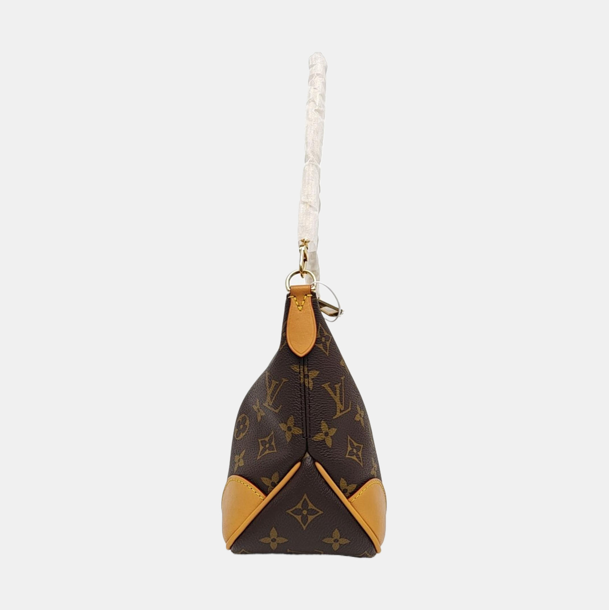 BOULOGNE Monogram Coated Canvas Brown