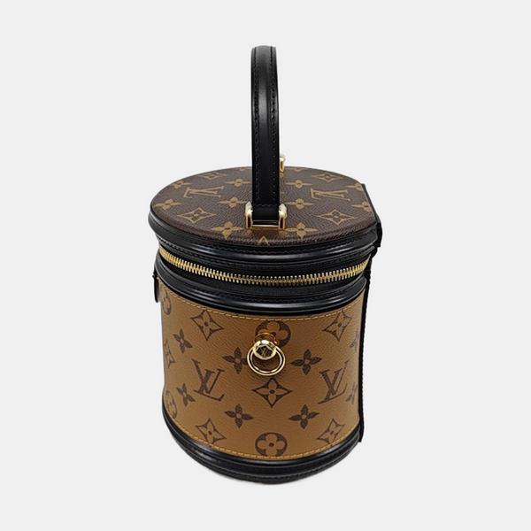 CANNES PM Monogram Coated Canvas Brown