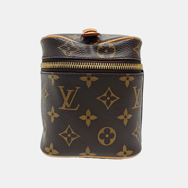 NICE Mini Monogram Coated Canvas Brown