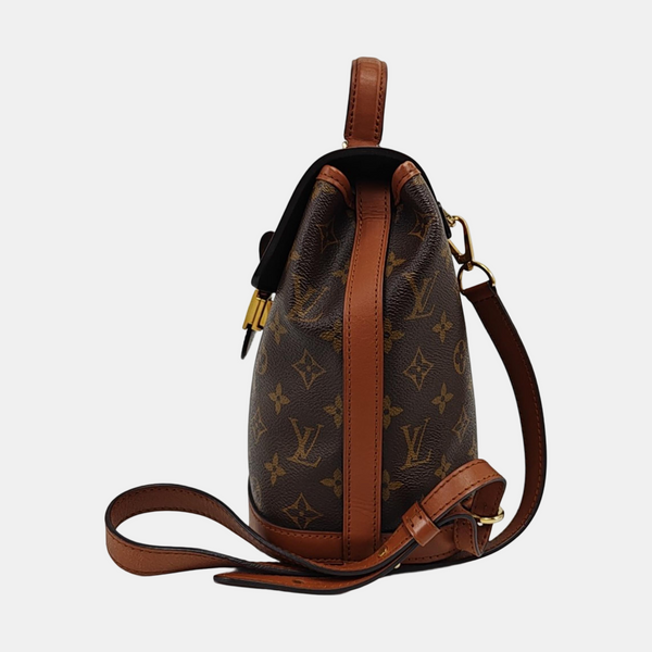 SPEEDY Nano Monogram lona revestida marrón