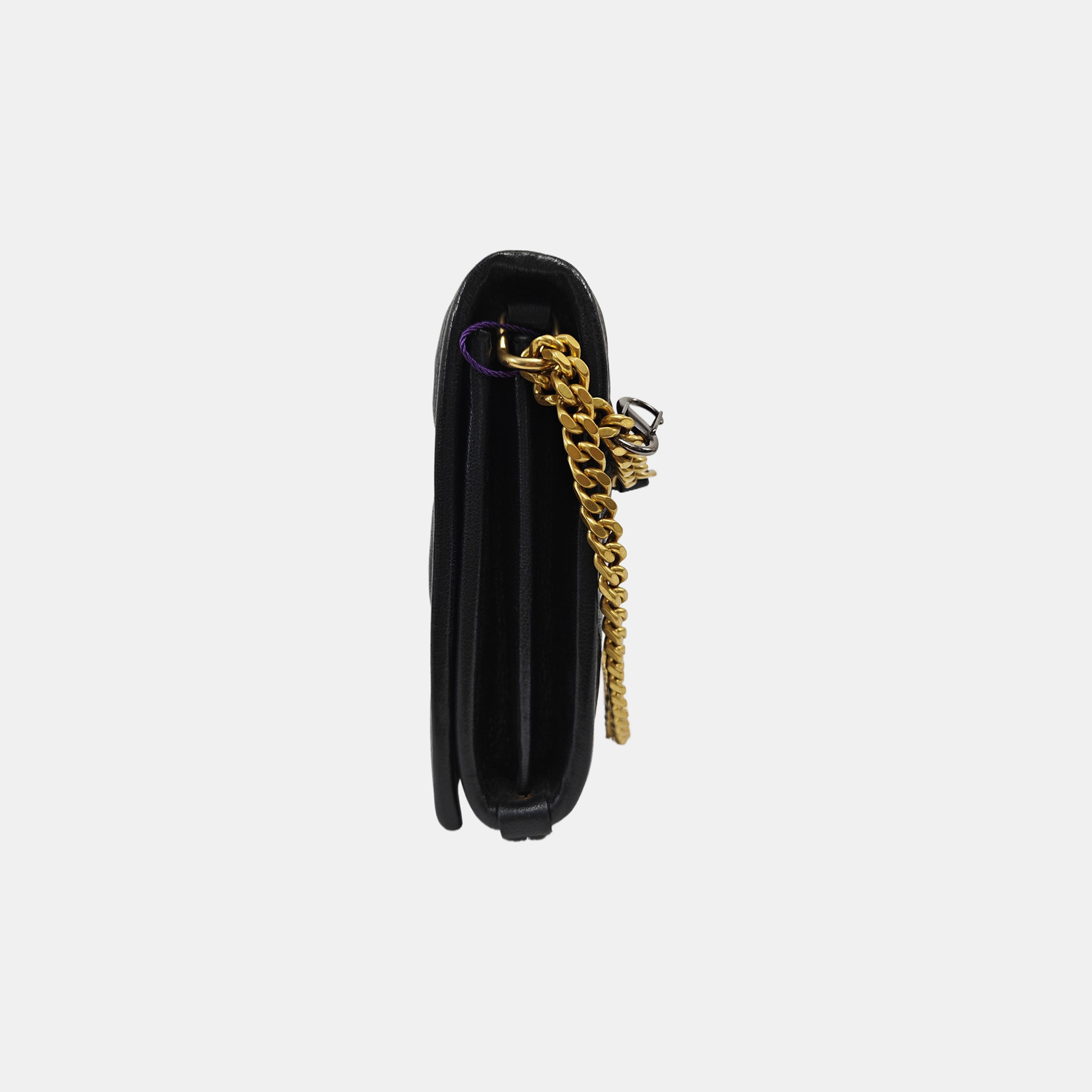 BECKY Quilted Calfskin Black