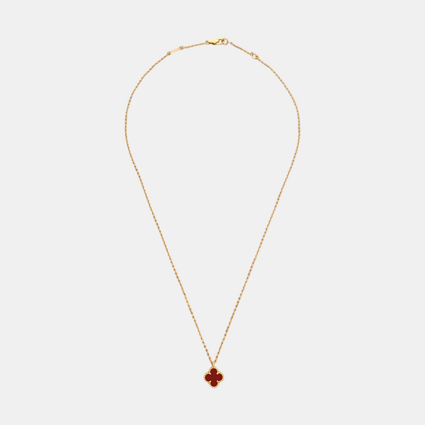 Sweet Alhambra 18k Rose Gold Necklace