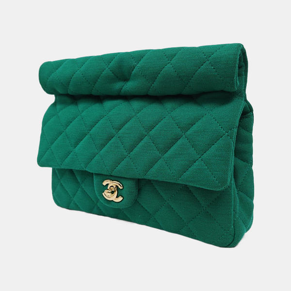 Quilted Fabric Green