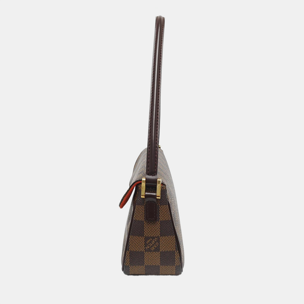 RECOLETA Damier Ebene Coated Canvas Brown