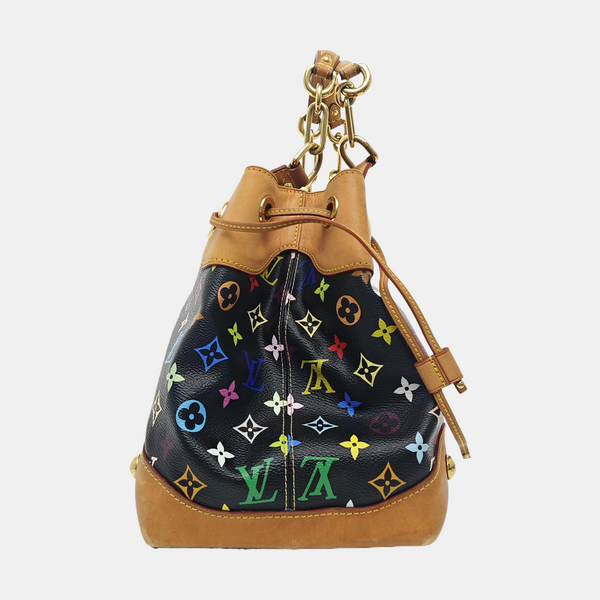 LV × TM URSULA Monogram Coated Canvas Black