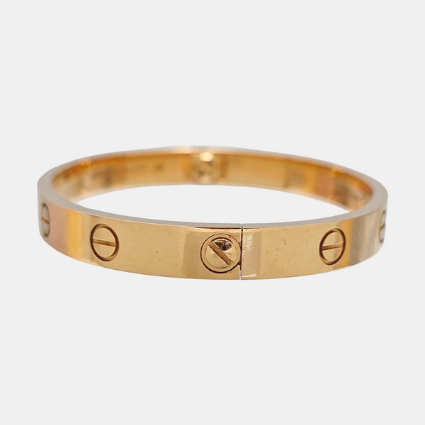 LOVE 18k Rose Gold Bangle