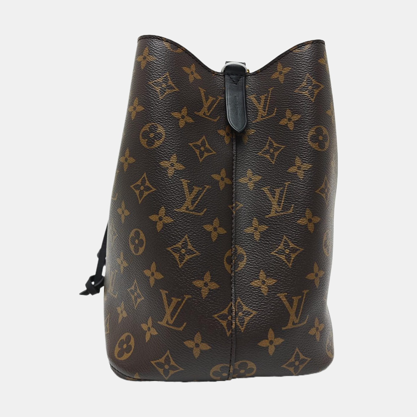 NÉONOÉ MM Monogram Coated Canvas Brown