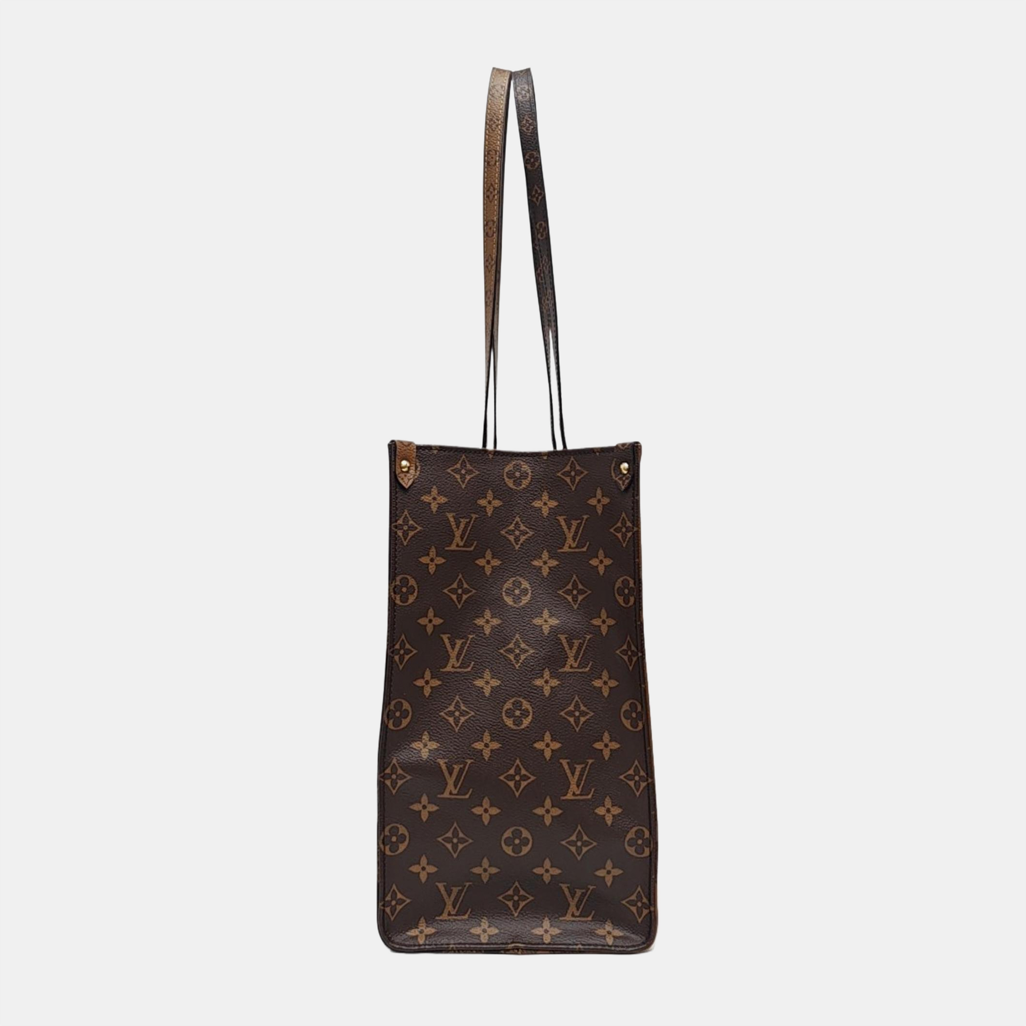 ONTHEGO GM Monogram Coated Canvas Brown