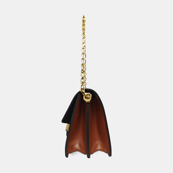DAUPHINE MM Monogram Coated Canvas Brown